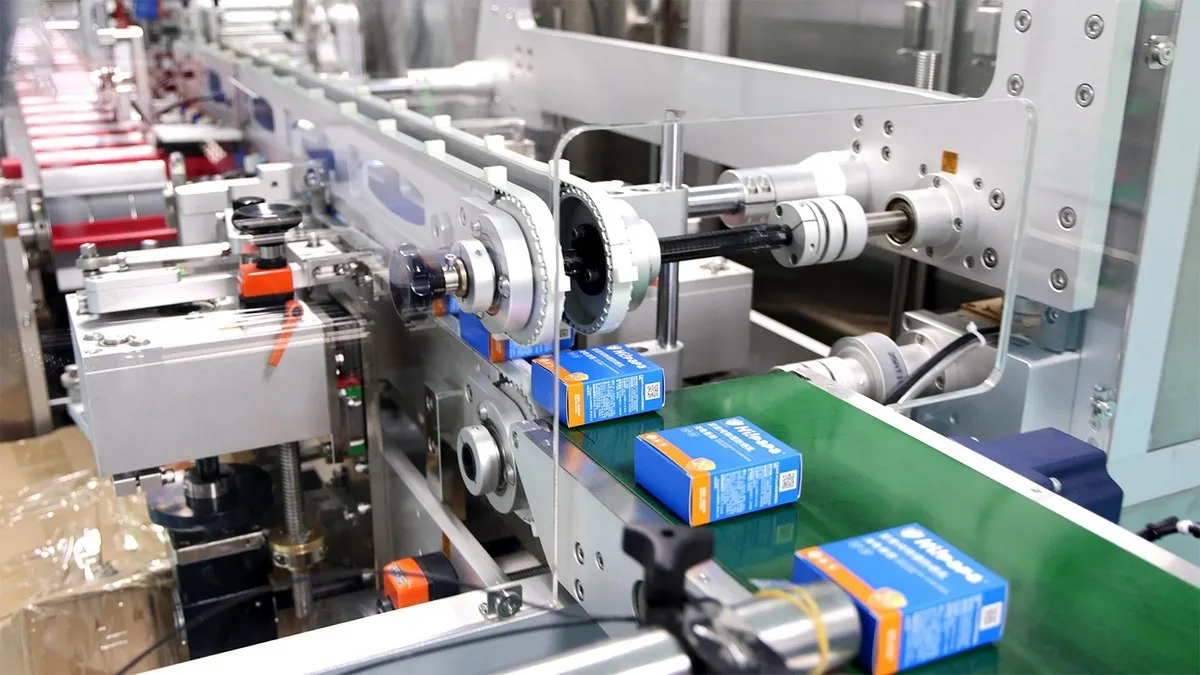 Automated cosmetics filling line