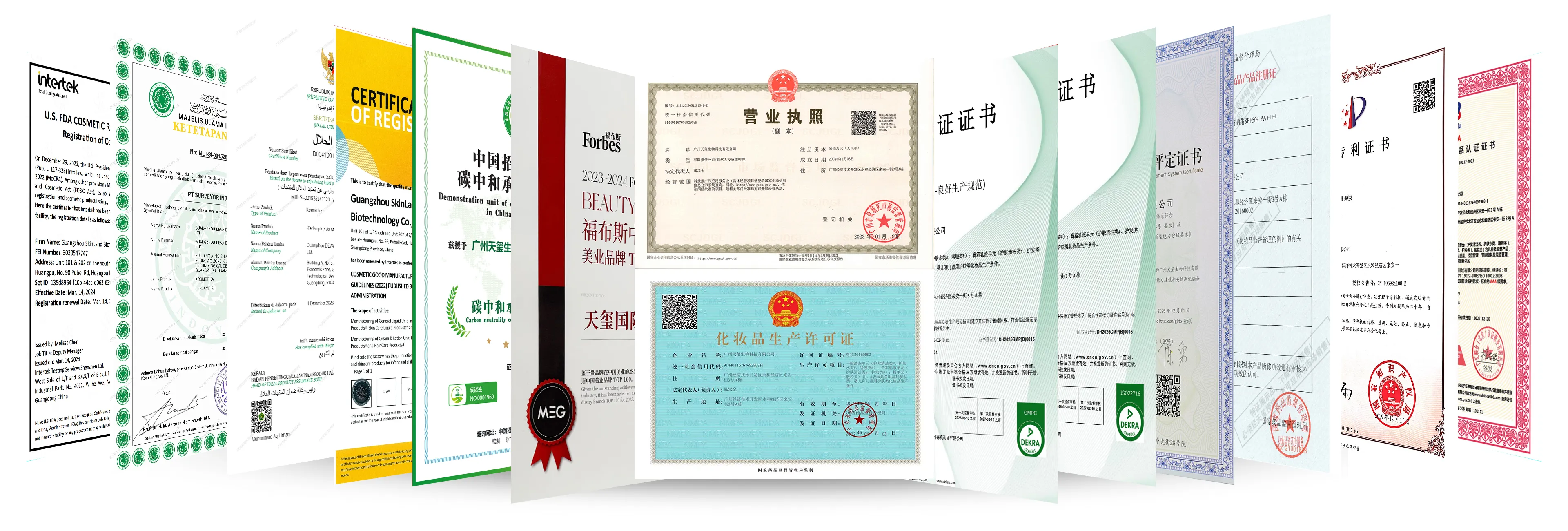 Flora certifications