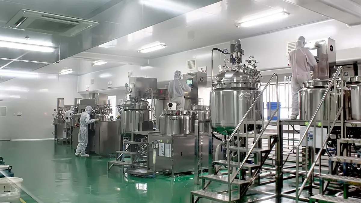 GMPC emulsification workshop in Guangzhou